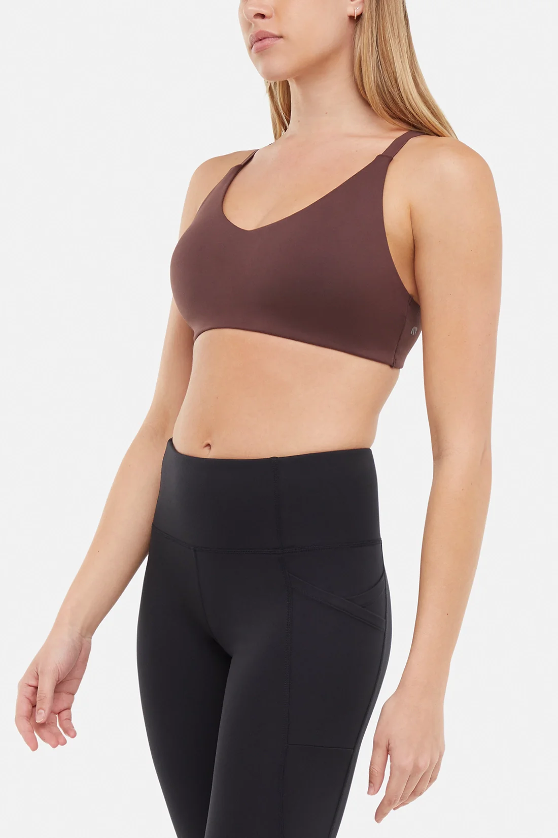 Allie Sport Bra - French Roast - Image 4