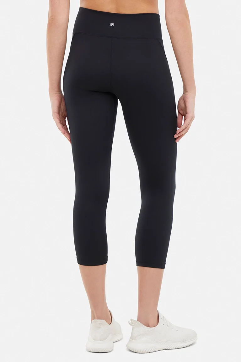 Aylani Capri Legging - Black - Image 4