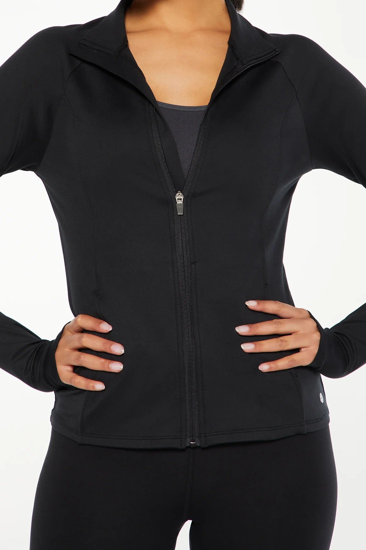 Essential Yoga Jacket (Black) - Image 4