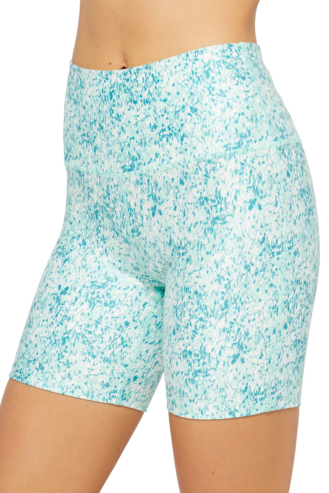 Fia 7" Bermuda (Birds Egg Green Small Feather) - Image 4