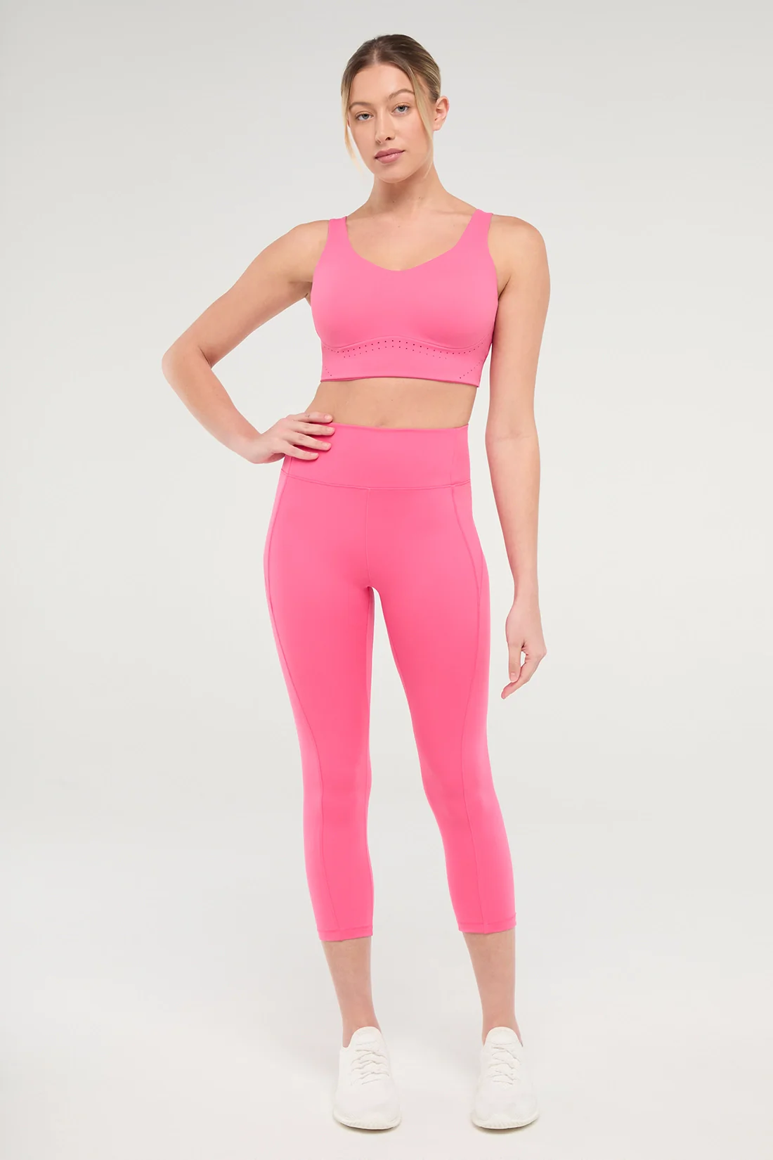 Jane Sport Bra (Pink Flambe) - Image 5