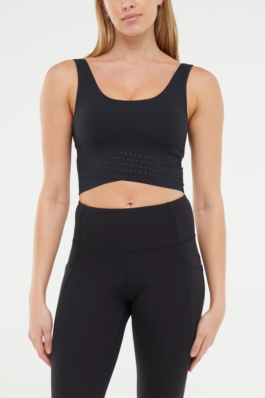 Jasmine Long Bra - Black