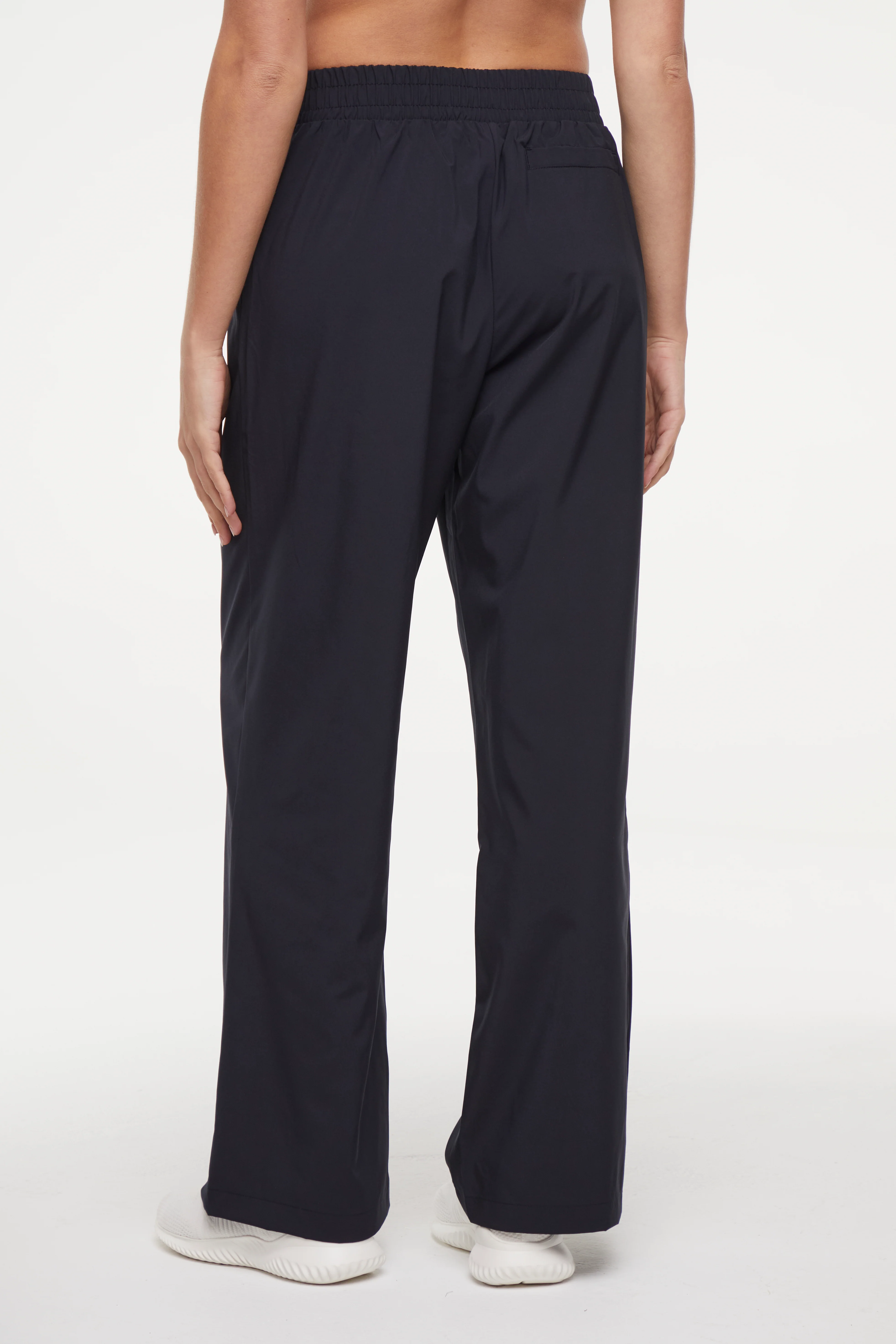 Lottie Wide Leg Pant - Black - Image 3