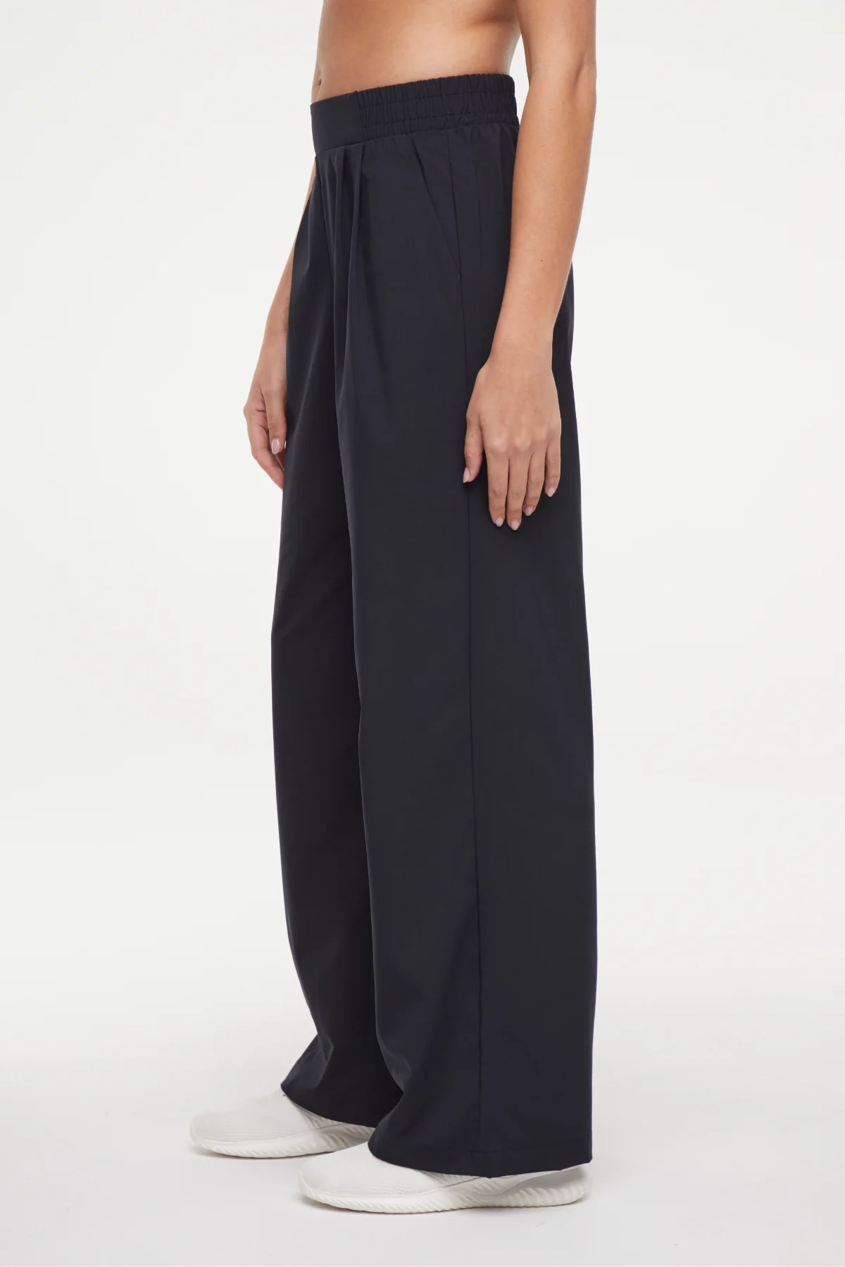 Lottie Wide Leg Pant - Black - Image 6