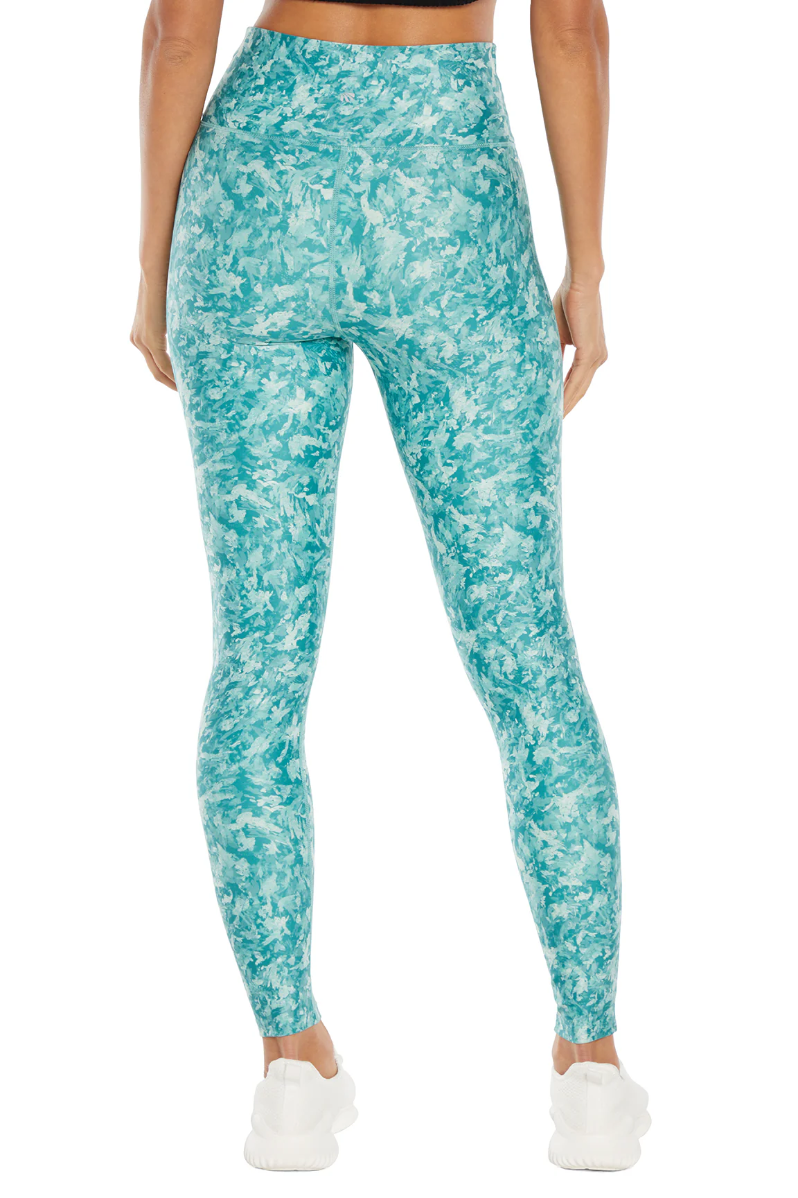 Lotus Zen Long Legging (Deep Jungle Mosaic Mix) - Image 4