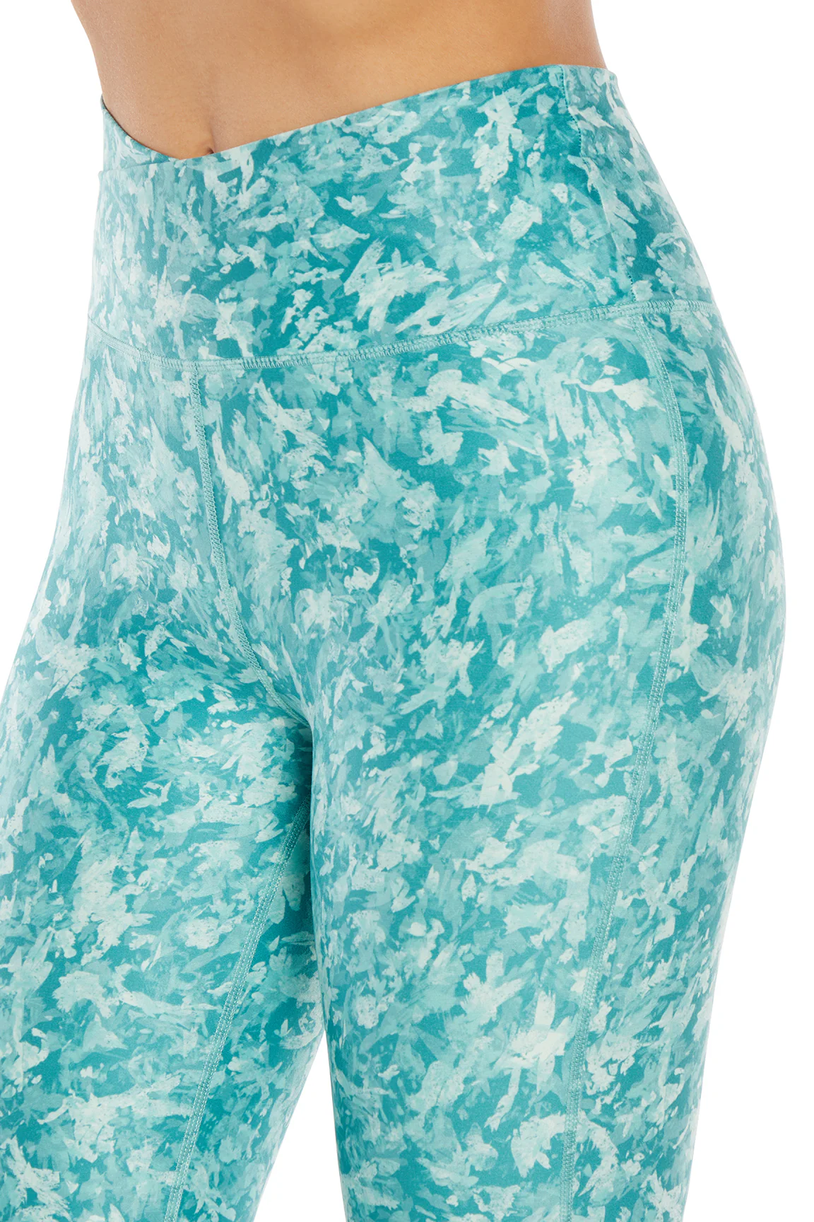 Lotus Zen Long Legging (Deep Jungle Mosaic Mix) - Image 5