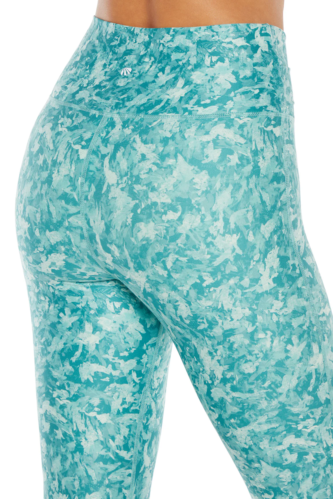 Lotus Zen Long Legging (Deep Jungle Mosaic Mix) - Image 6