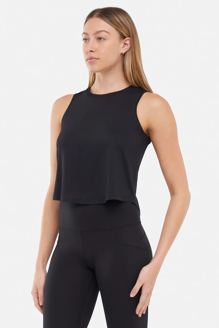 Mabel Tank Top - Black - Image 4