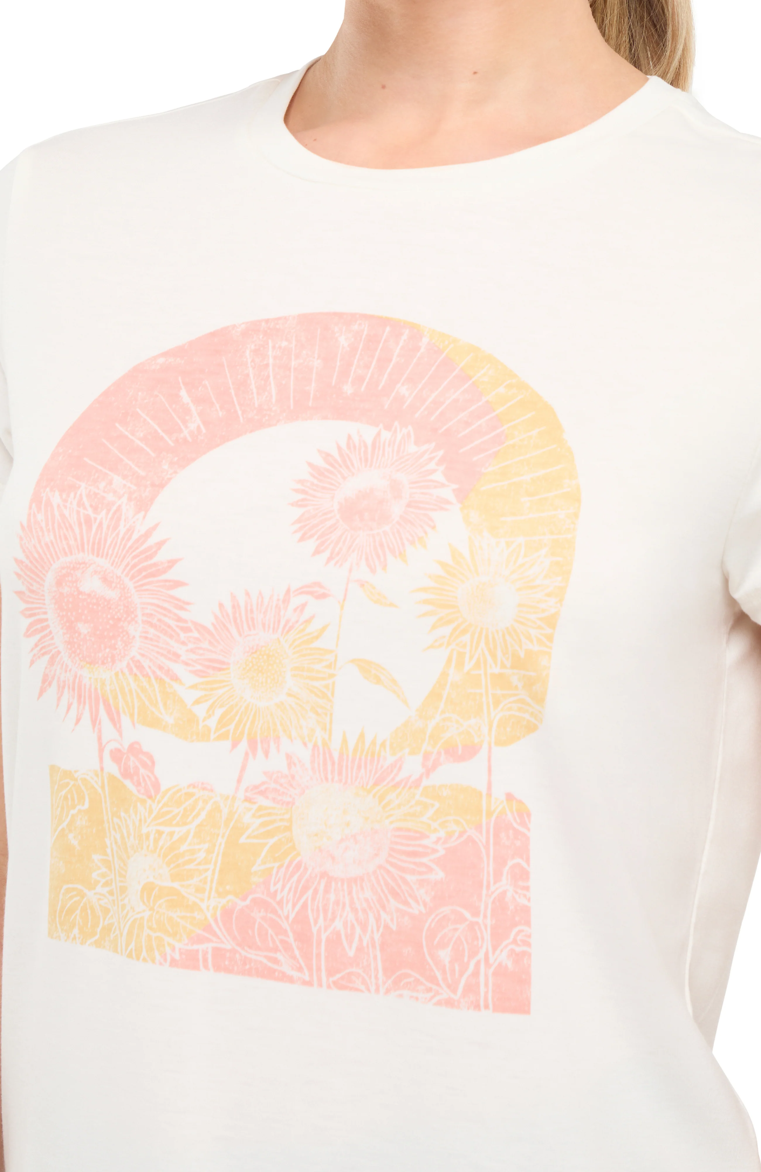 Monica Tee (Sugar Swizzle Sunflowers In Fields) - Image 3