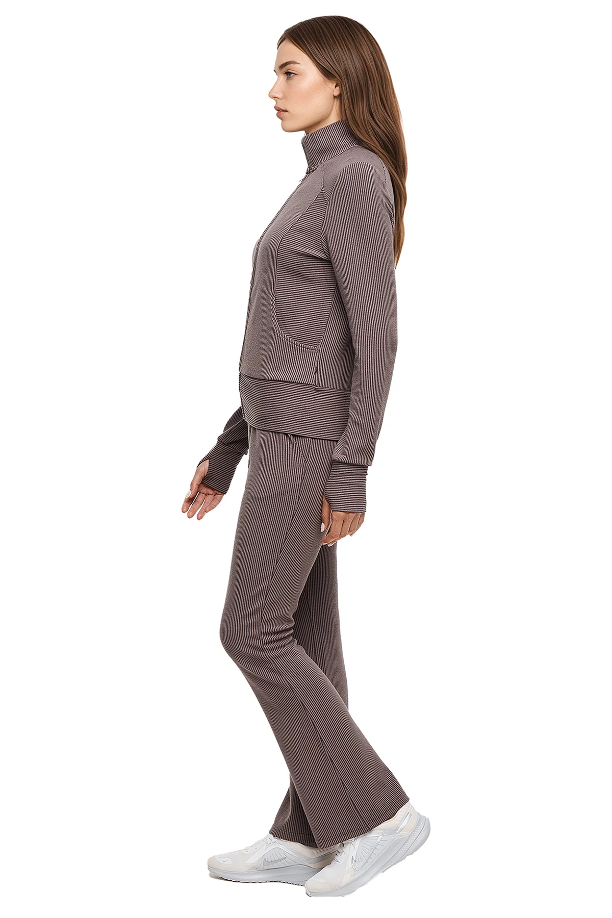 Paige Full Zip (Plum Kitten) - Image 4