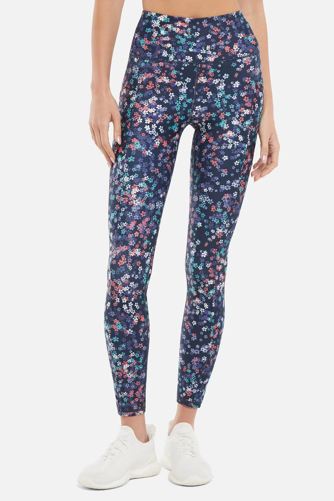 Printed Cameron High Waisted Legging (Eclipse Ditsy Scattered Flower) - Image 5