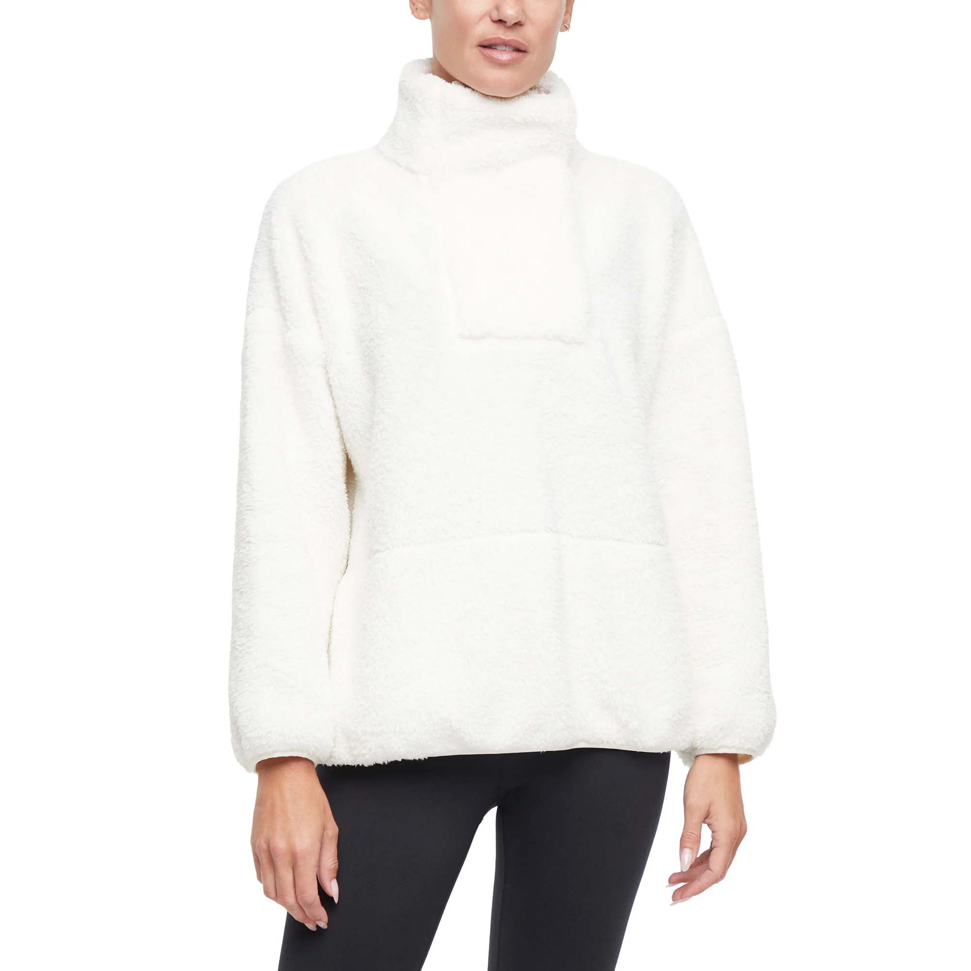 Stevie Mock Neck - Coconut Milk - Image 4