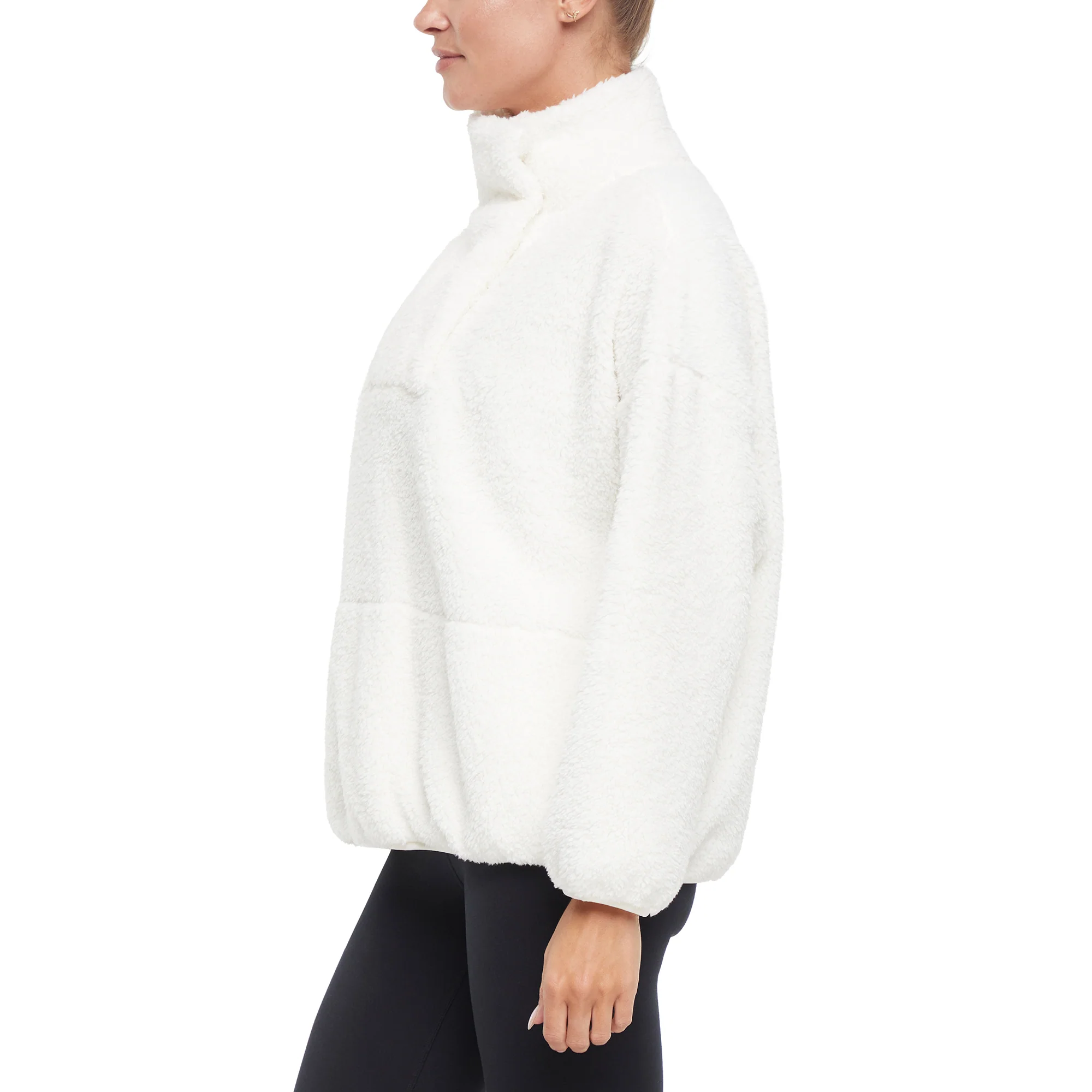 Stevie Mock Neck - Coconut Milk - Image 5