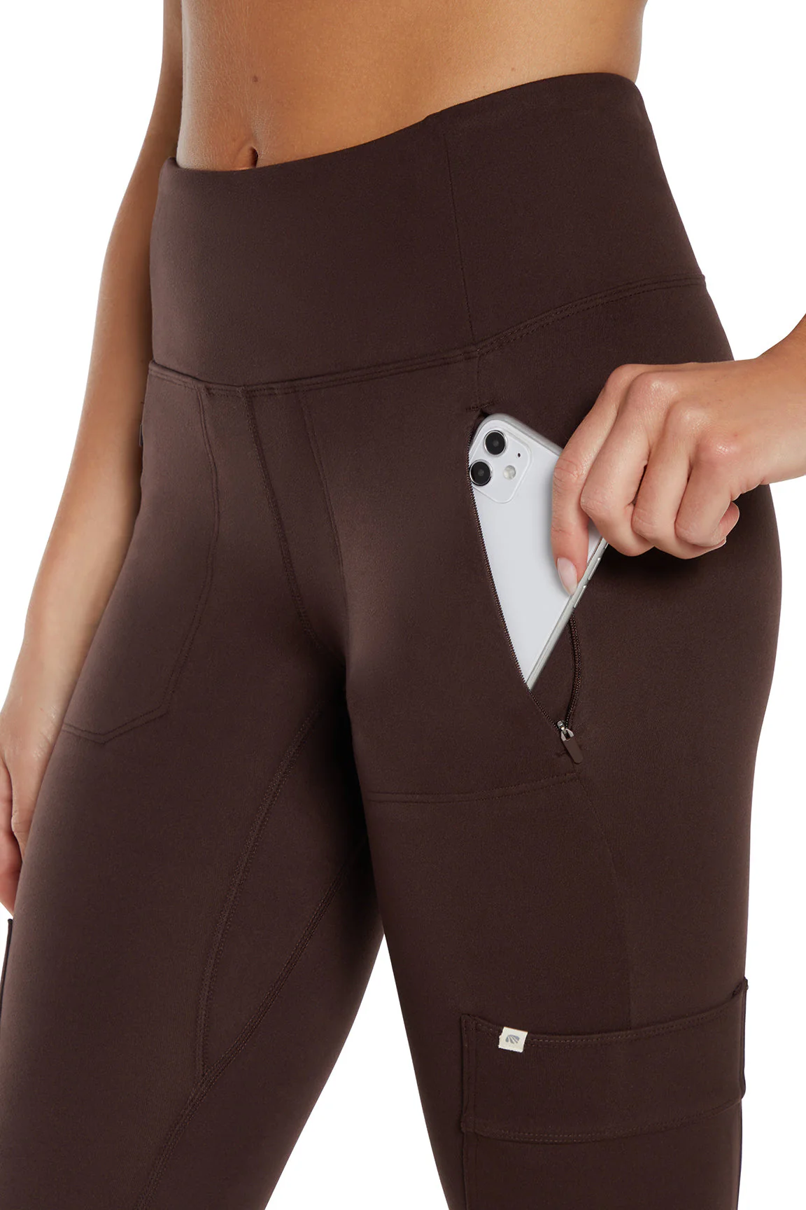 Travel Legging (Chocolate Plum) - Image 4